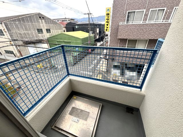 アメニティ東神戸のバルコニー