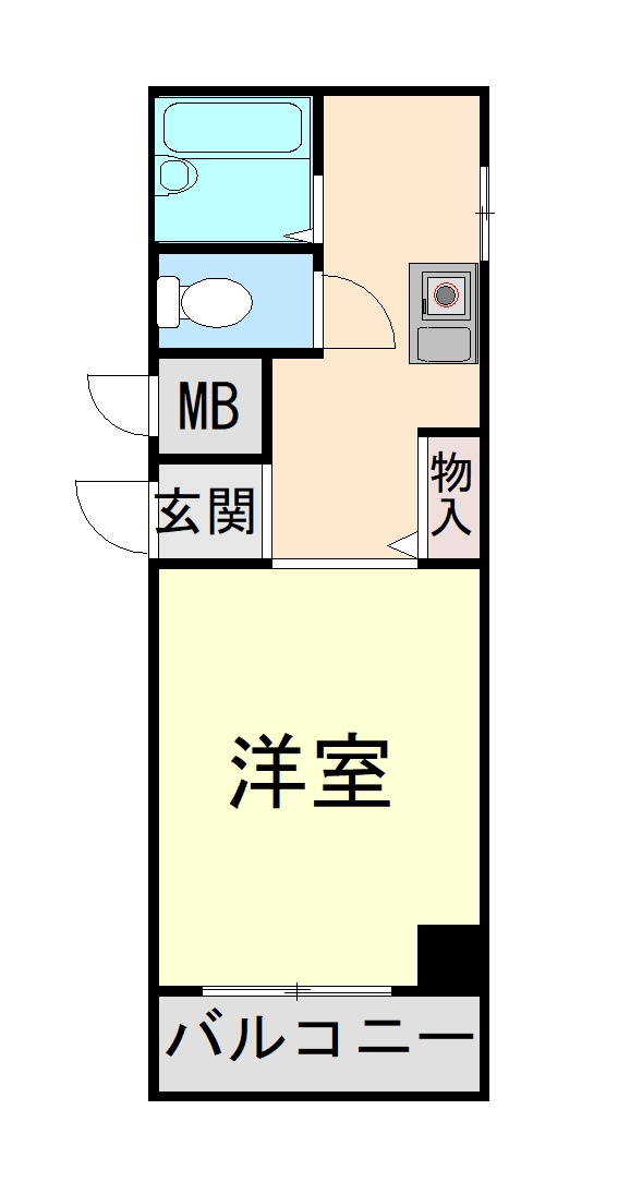 ルネス御影の間取り
