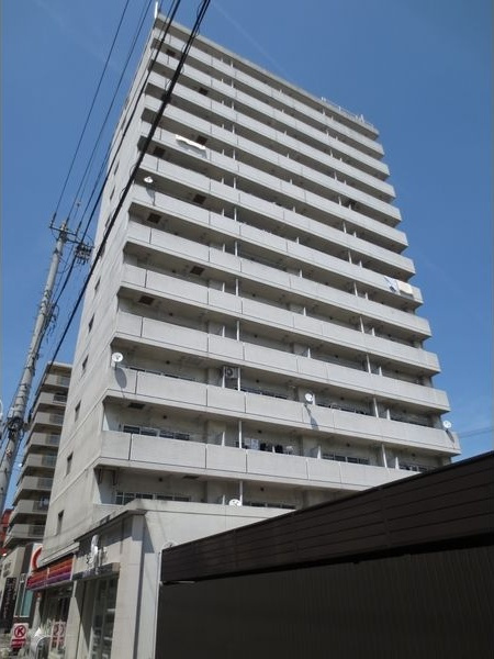 コスモハイム七番町の外観|外観は落ち着いています