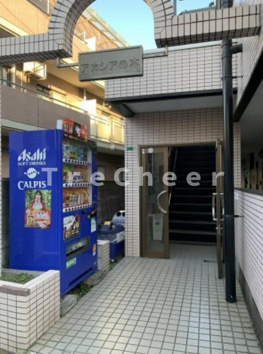アカシアの木のエントランス