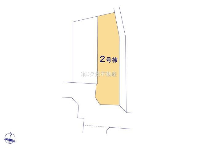 《仲介手数料無料》上尾市弁財１丁目7-34新築一戸建てブルーミングガーデンの区画図