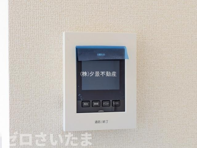 《仲介手数料無料》上尾市弁財１丁目7-34新築一戸建てブルーミングガーデンのセキュリティ