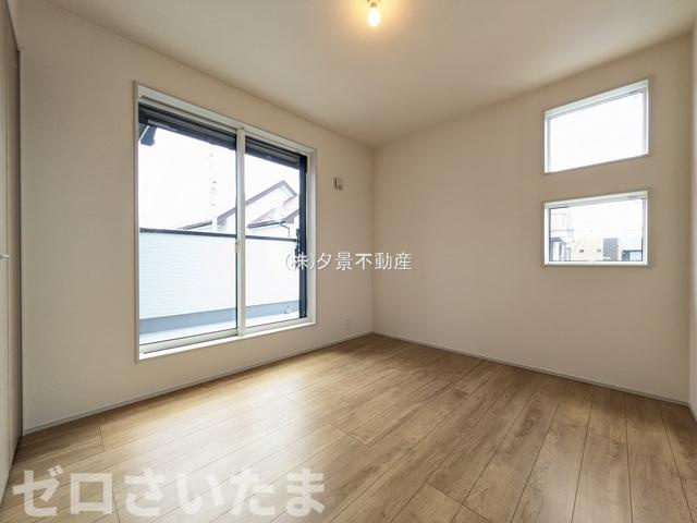 《仲介手数料無料》上尾市弁財１丁目7-34新築一戸建てブルーミングガーデンの洋室