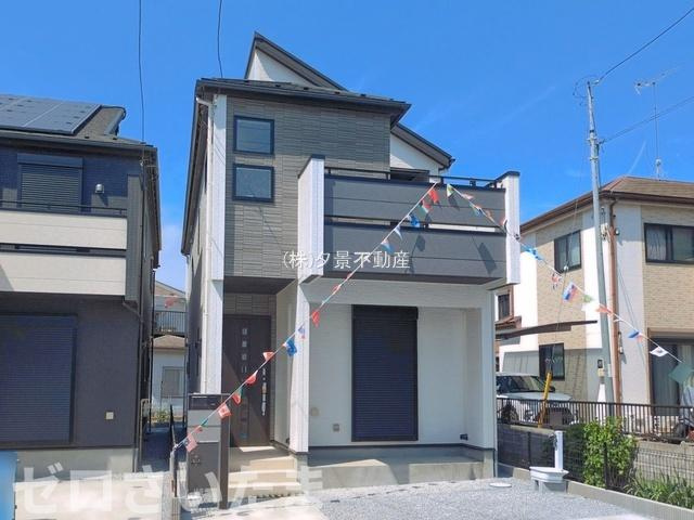 《仲介手数料無料》上尾市弁財１丁目7-34新築一戸建てブルーミングガーデンの外観