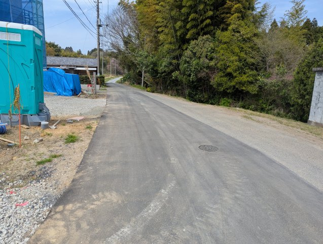 高萩市高萩　第２の前面道路含む現地写真|前面道路含む現地写真です