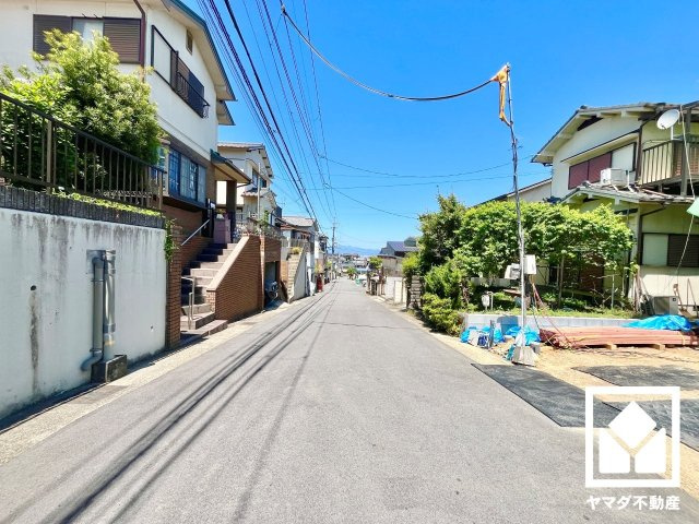 宇治市宇治大谷　2期　2号棟の前面道路含む現地写真|5月5日　現地写真更新