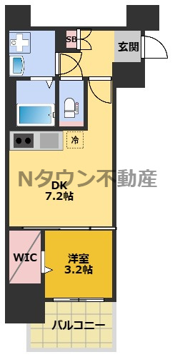 【間取り】 | CREST TAPP東別院 | 間取りです。