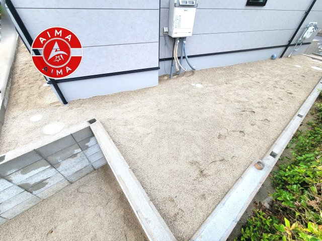 福岡市西区生松台1丁目第3-3棟（1号棟）　の庭|お庭で自由な時間を過ごせます。