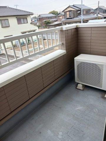 鶴見スクエアⅡのバルコニー