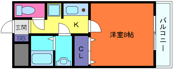 ドール魚崎の間取り