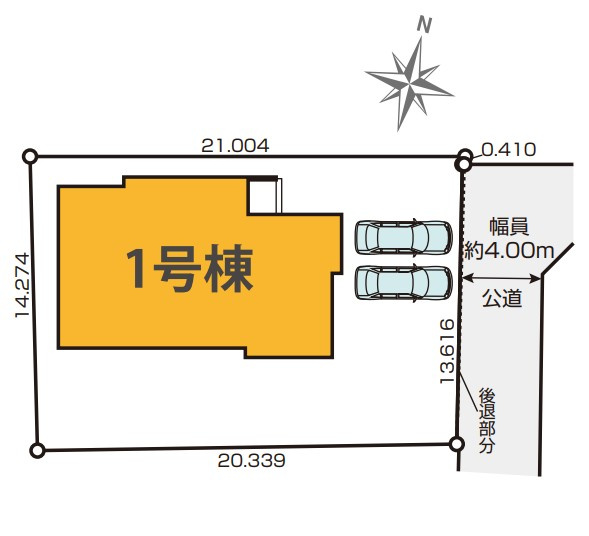 水戸市見川2期　新築戸建の区画図