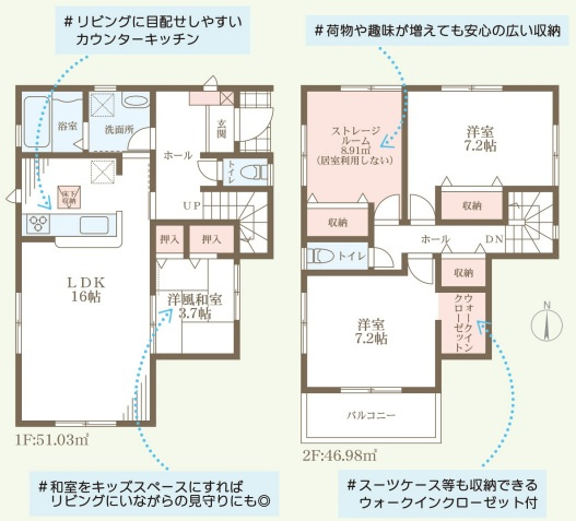 リーブルガーデン羽曳野市はびきの5丁目の間取り