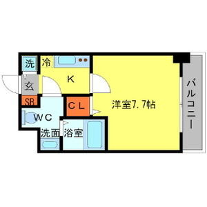 SERENiTE日本橋SUDの間取り
