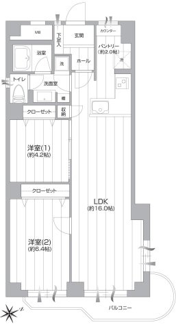 調布市布田２丁目の中古マンション