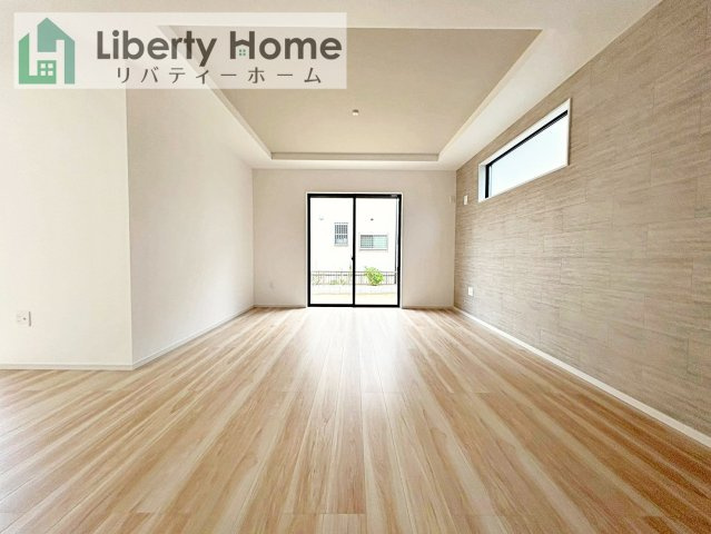 つくば市高見原9期　新築戸建の居間・リビング