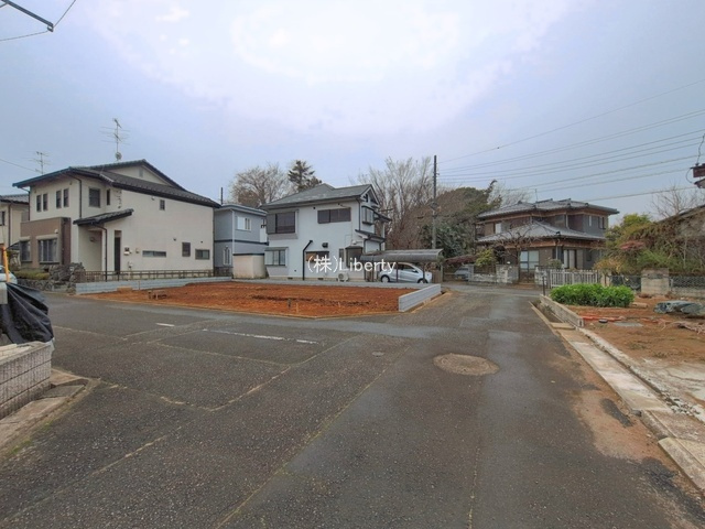 つくば市高見原9期　新築戸建の前面道路含む現地写真|同形状・同仕様