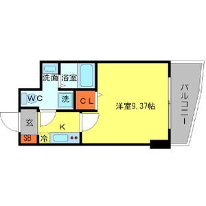 SERENiTE日本橋SUDの間取り