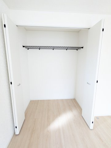 高萩市高萩　第３の収納|各お部屋に収納があり、お部屋がすっきりとお使いいただけます。（同施工物件）