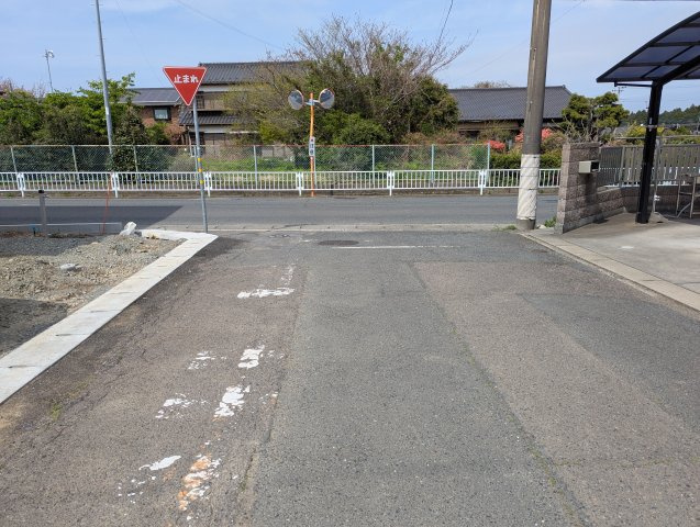 高萩市高萩　第３の前面道路含む現地写真|前面道路含む現地写真です