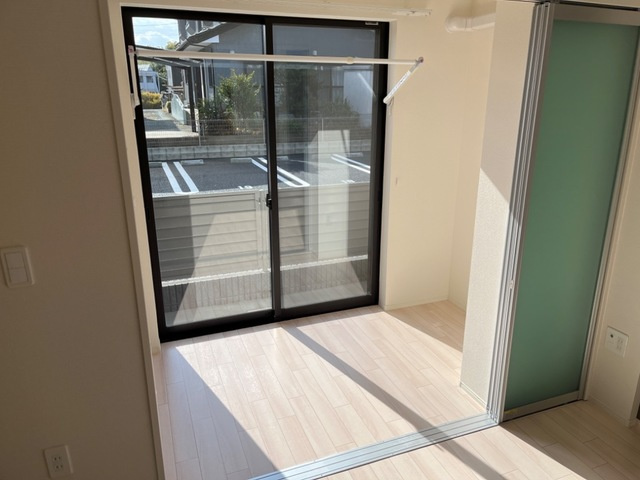 ルガルボニート北熊本のバルコニー