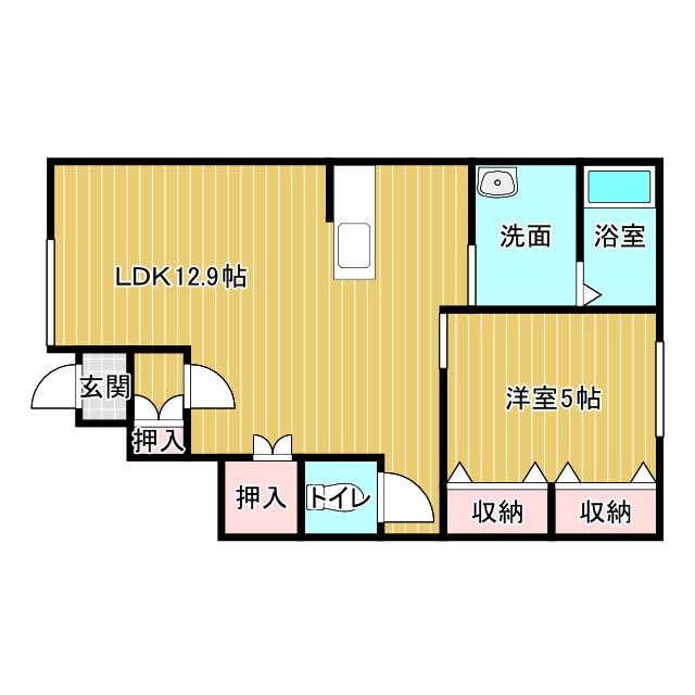 エミアスⅠの間取り