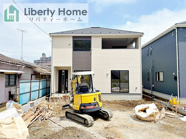 土浦市小松第7　新築戸建　5号棟の外観