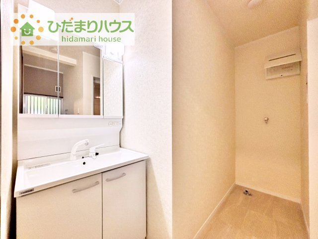 【独立洗面台】 | つくば市自由ケ丘　中古戸建 | シンプルで使い勝手の良い独立洗面台！