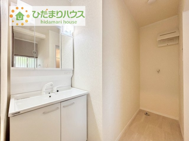 【独立洗面台】 | つくば市自由ケ丘　中古戸建 | シンプルで使い勝手の良い独立洗面台！