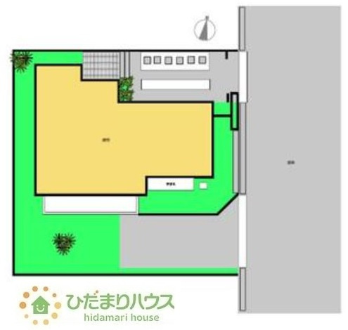 【区画図】 | つくば市自由ケ丘　中古戸建 | たっぷりの陽光と心地よい風が舞い込む住まい♪