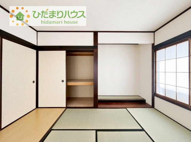 【収納】 | つくば市自由ケ丘　中古戸建 | 和室の収納は横開きクローゼット！
しまった物の出し入れも楽々です(^^)