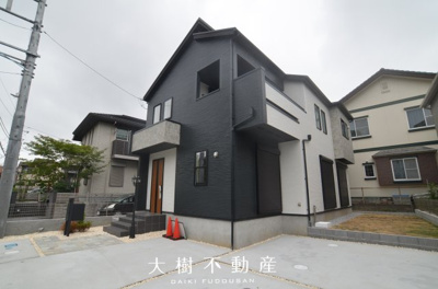 【外観】 | 綾瀬市上土棚中6丁目　新築戸建て　全１棟【仲介手数料無料】 | 建物完成しました！！内見可能です♪