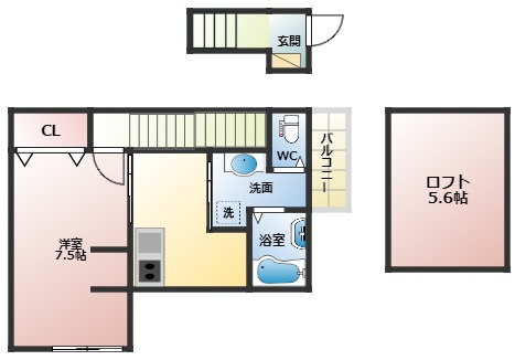 【間取り】 | あんしん+小山08-1022