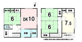 【間取り】 | 大和郡山市小泉町