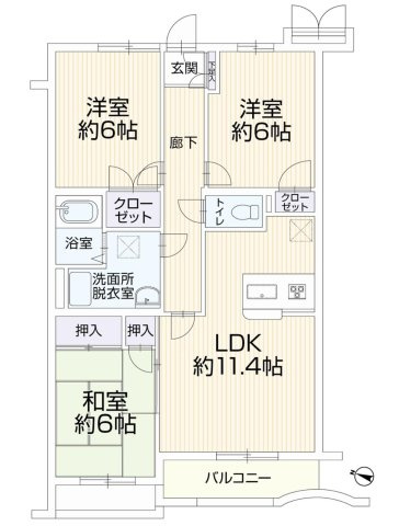 東大和市立野３丁目の中古マンション