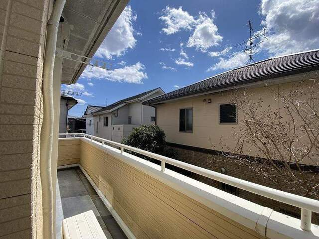 【利便性◎】高知市新屋敷　中古一戸建てのバルコニー|洗濯物もよく乾く陽当たり良好バルコニ