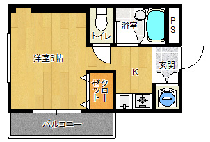 【間取り】 | フェアリー六甲 | フェアリー六甲(Good Home)