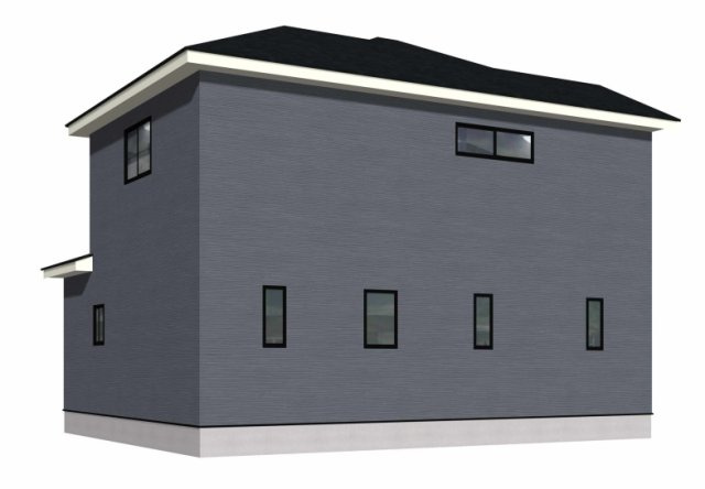 遠賀郡水巻町美吉野4期の外観パース