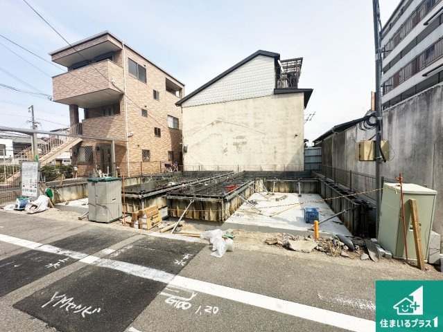 大阪市住之江区西住之江　新築一戸建ての外観|現在建築中！落ち着いた街並みで新生活を始めることが出来そう！周辺の物件も併せてご紹介させて頂きます！