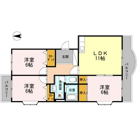 【間取り】 | 葵マンション