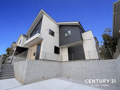 【外観】 | グリーンライン「川和町」新築戸建 | 外はこのようになっています