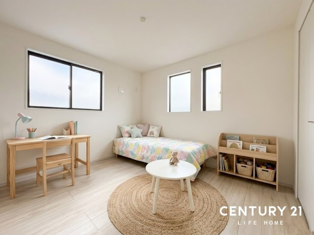 【子供部屋】 | グリーンライン「川和町」新築戸建 | お子さんと一緒に遊べます