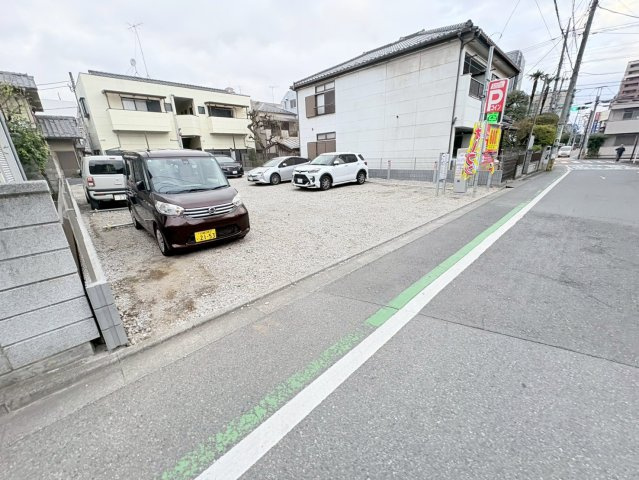 川越市中原町1丁目　建築条件なし売地　西武新宿線『本川越駅』徒歩4分　【中央小学区】の前面道路含む現地写真