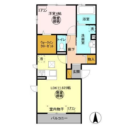 【間取り】 | Verde　A棟