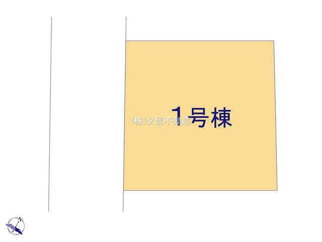 《仲介手数料無料》上尾市二ツ宮872-9新築一戸建てケイアイ クラフト ピットの区画図