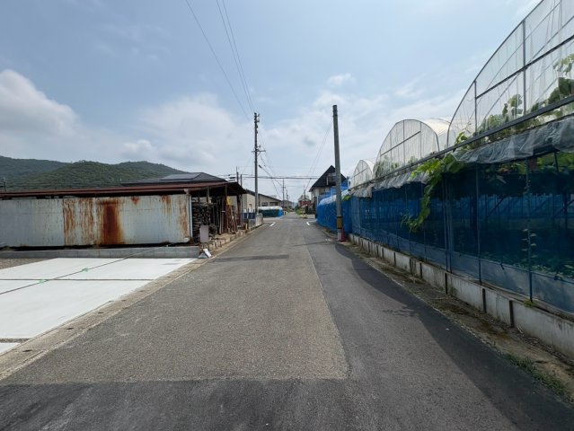 リーブルガーデン　岐阜市中川原第4　全3区画分譲の前面道路含む現地写真|■前面道路　■ヤマダ不動産　株式会社リライフ　
■夢のマイホーム購入をフルサポートします！