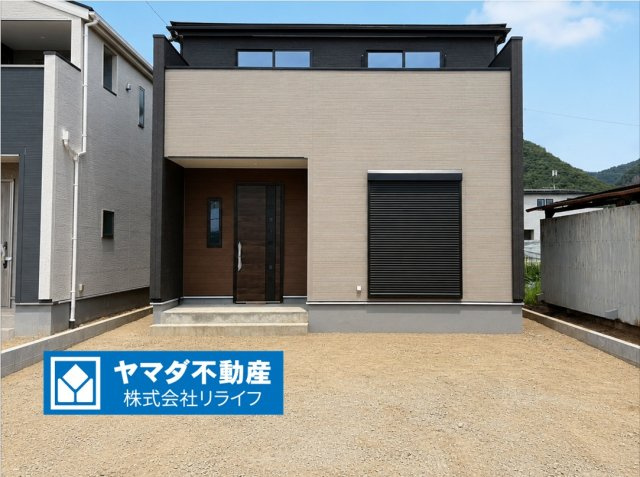 リーブルガーデン　岐阜市中川原第4　全3区画分譲の外観|■3号棟
■YAMADA電機の　ヤマダ不動産　株式会社リライフ　岐阜店■
省エネ・耐震性◎の一建設の家。　
日本の風土に調和する木造軸組工法。フラット３５はＳＡを取得！１０年間の金利優遇あり！　