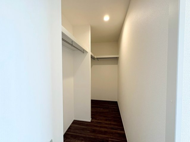 リーブルガーデン　岐阜市中川原第4　全3区画分譲の収納|大容量のウォークインクローゼット付き！