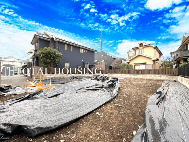 【前面道路含む現地写真】 | 三鷹市牟礼１丁目　売地　全1区画
