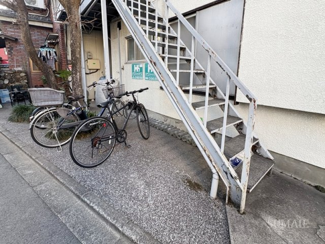 いなばハイツのその他共用部分|駐輪場です☆