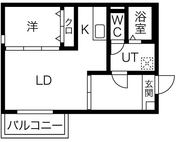 Ｇａｌｌｅｒｙ庄内通の間取り